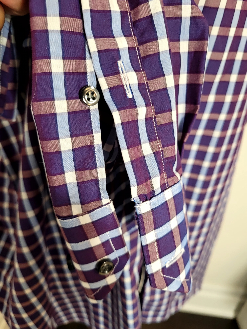 New Culturata Men's Dress Shirt. Made In Italy 100% Cotton Sz 16.5 - Picture 4 of 10